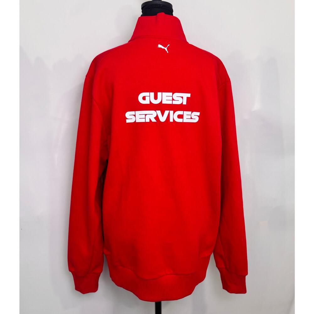 PUMA Formula 1 Las Vegas Grand Prix Red Half Zip Pullover Size Large - Picture 5 of 10